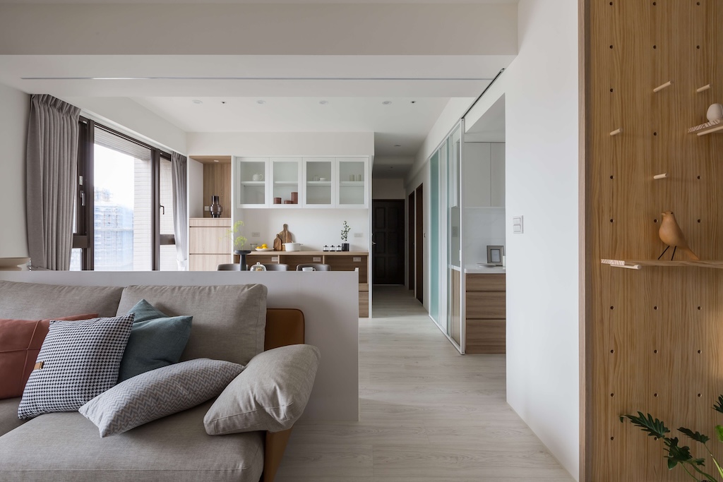 森白舍家居訂製傢俱作品,展現高品質空間設計與整體感。